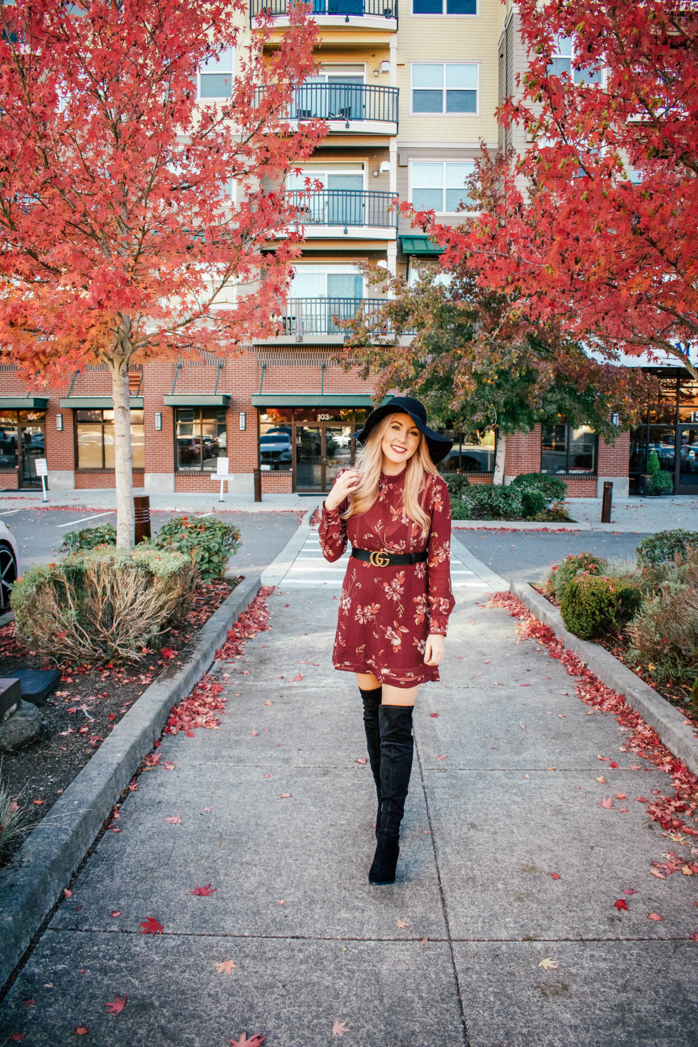 How to Accessorize a Fall Dress like a Fashion Blogger! - Amy Bjorneby