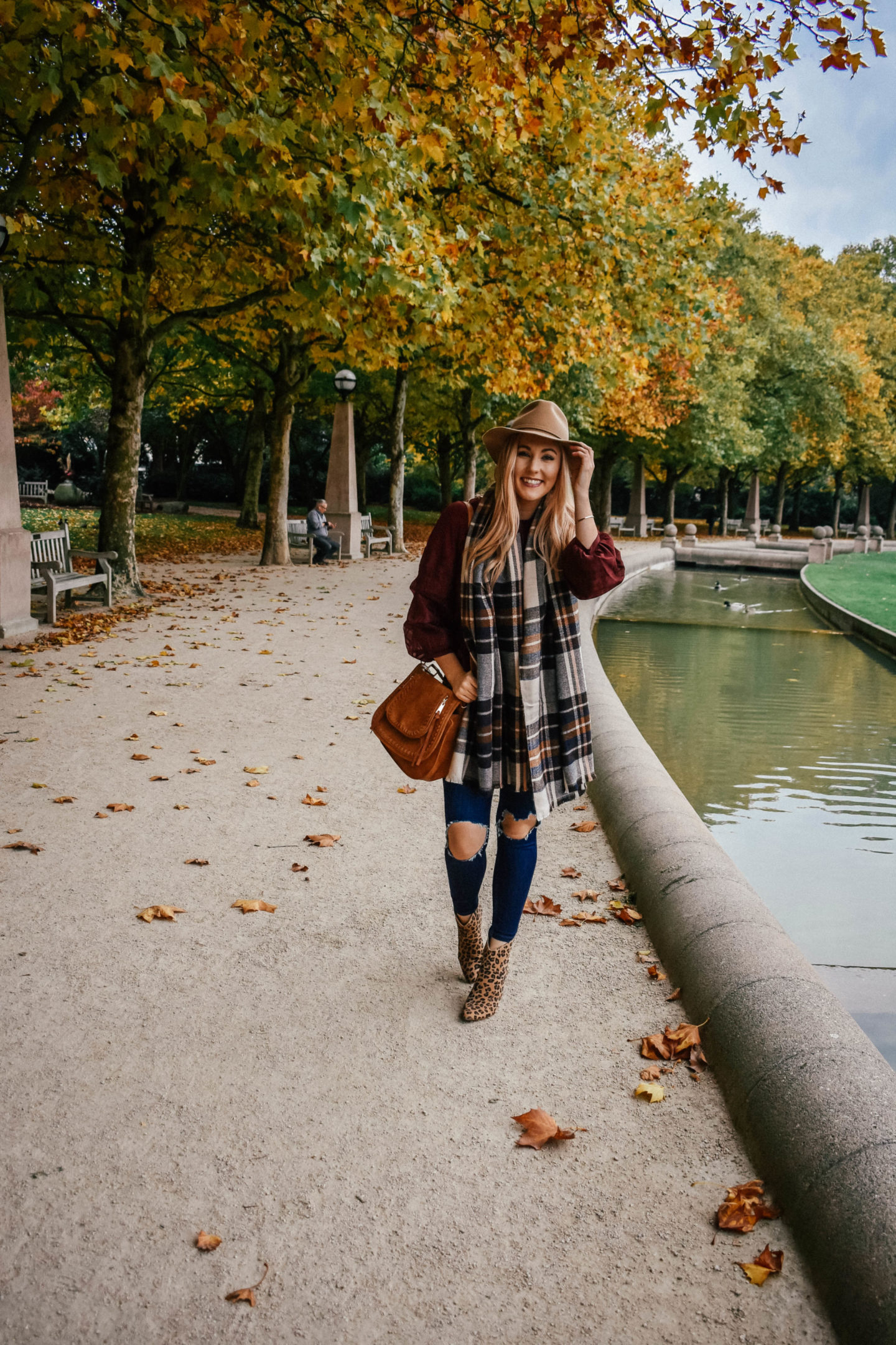 How to Mix Patterns: Leopard Print & Plaid