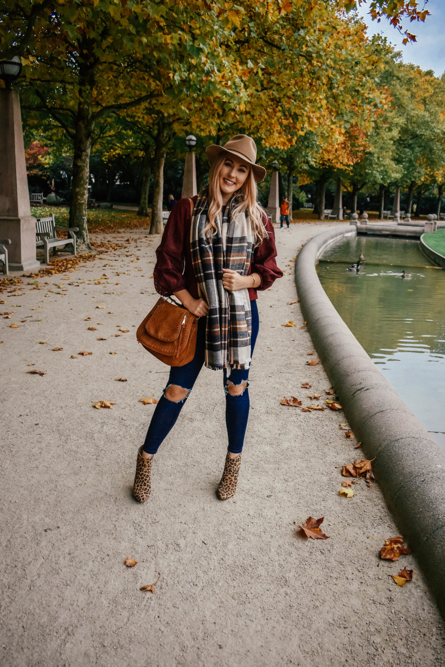 How to Mix Patterns: Leopard Print & Plaid