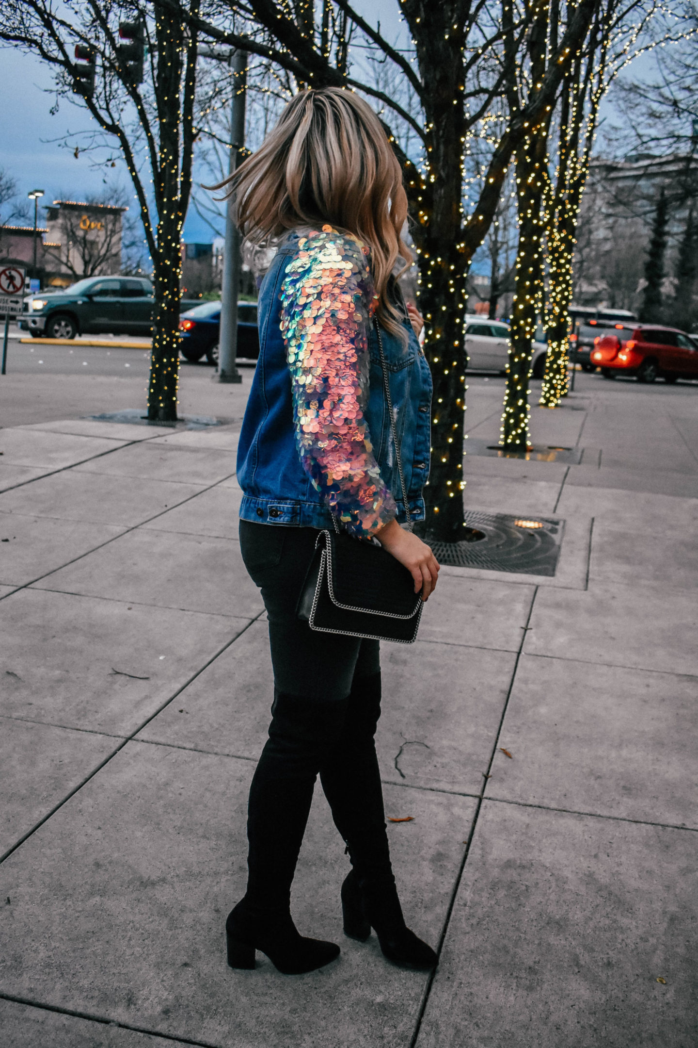 Mermaid Sleeve Denim Jacket!