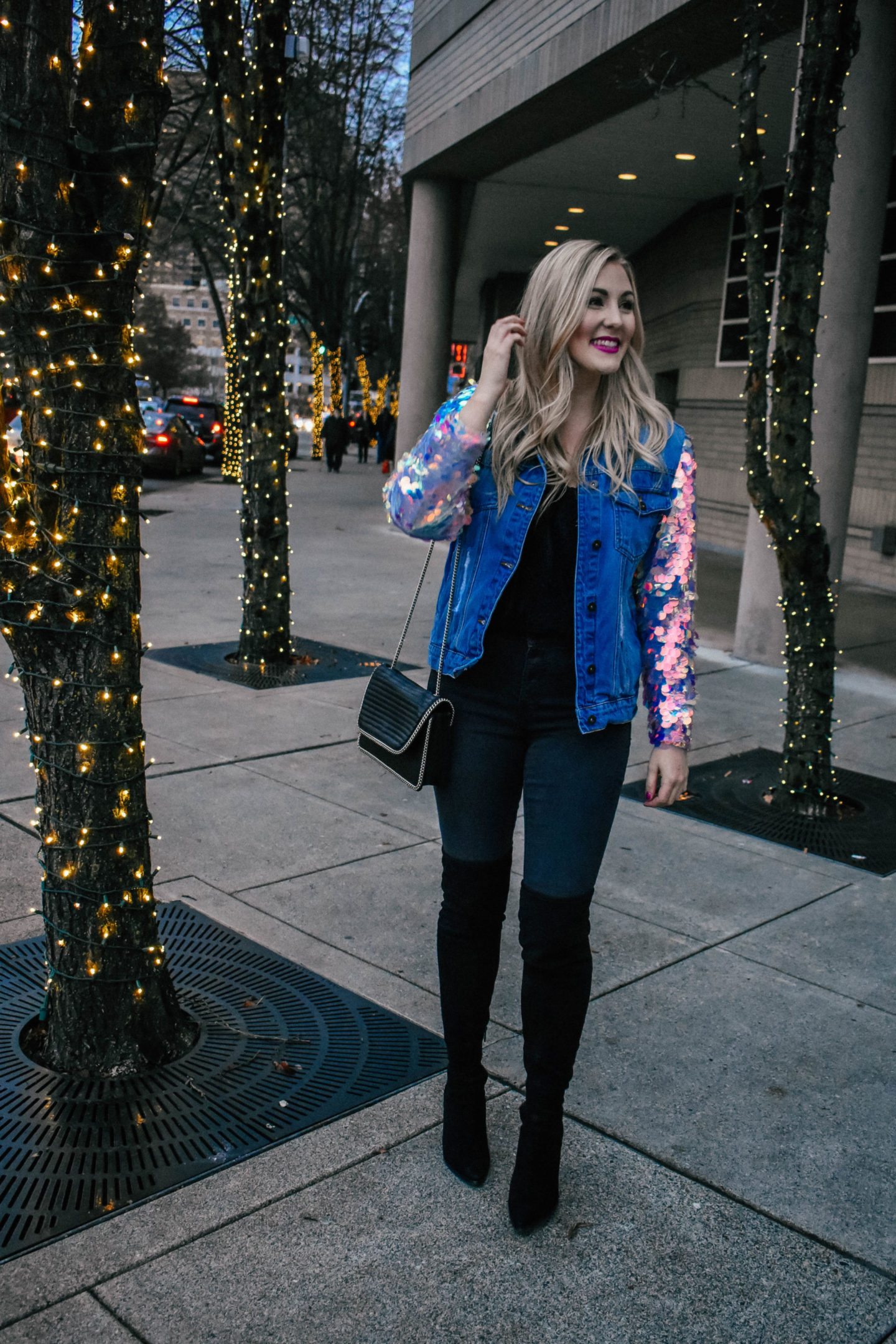 Mermaid Sleeve Denim Jacket!